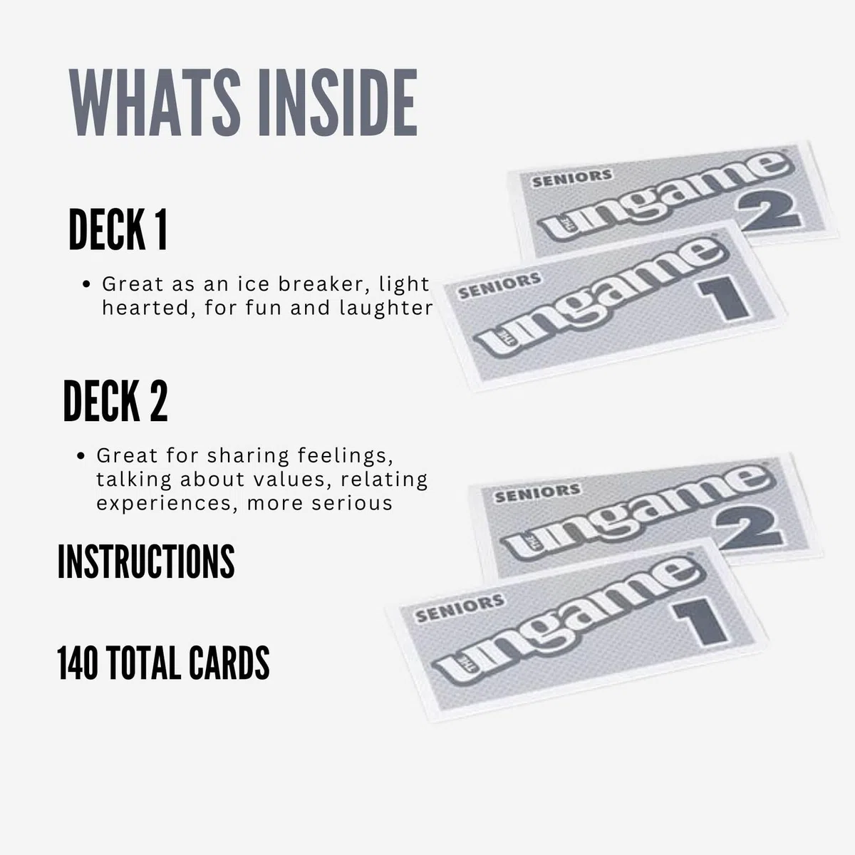 Pocket Ungame-Seniors Edition