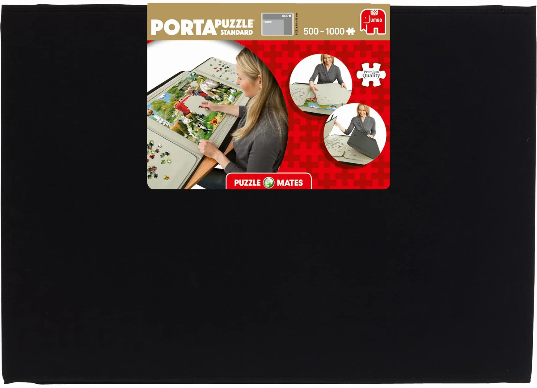 Jumbo Spiele Portapuzzle - Große Puzzlematte bis 1000 Teile Puzzlezubehör