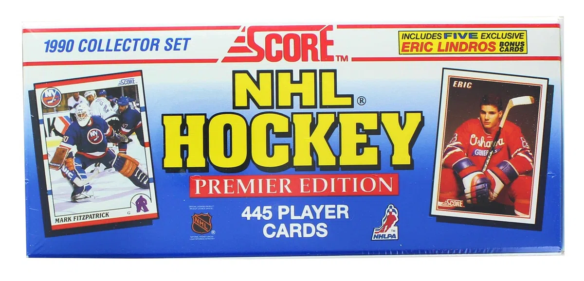1990 Collector Set NHL Hockey Premier Edition 445 Player Set by Score