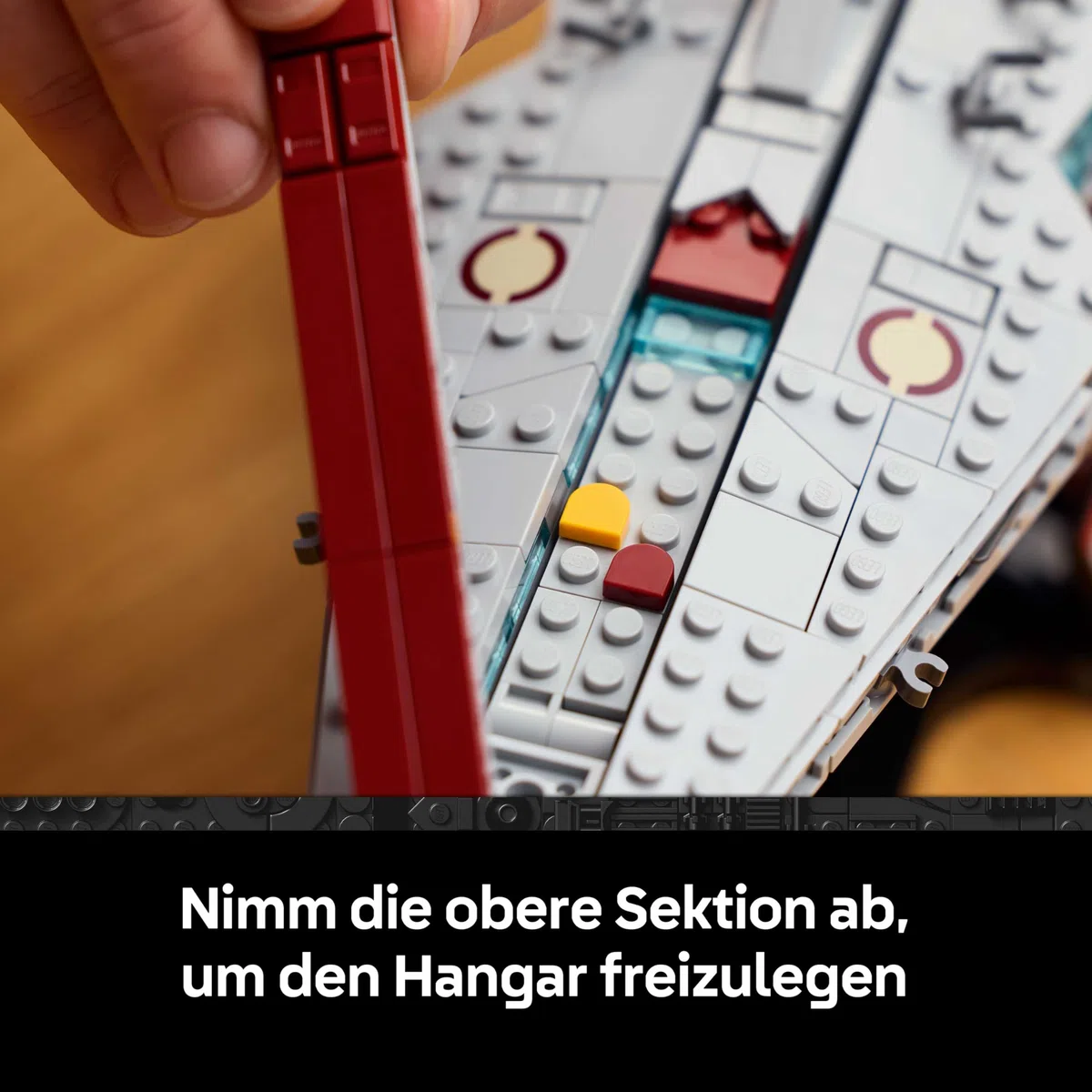 LEGO Star Wars 75441 Angriffskreuzer der Venator-Klasse - Modellbau-Set des republikanischen Kriegsschiffs für Erwachsene - Deko für Wohnzimmer & Regal - Geschenk für Fans von Die Rache der Sith