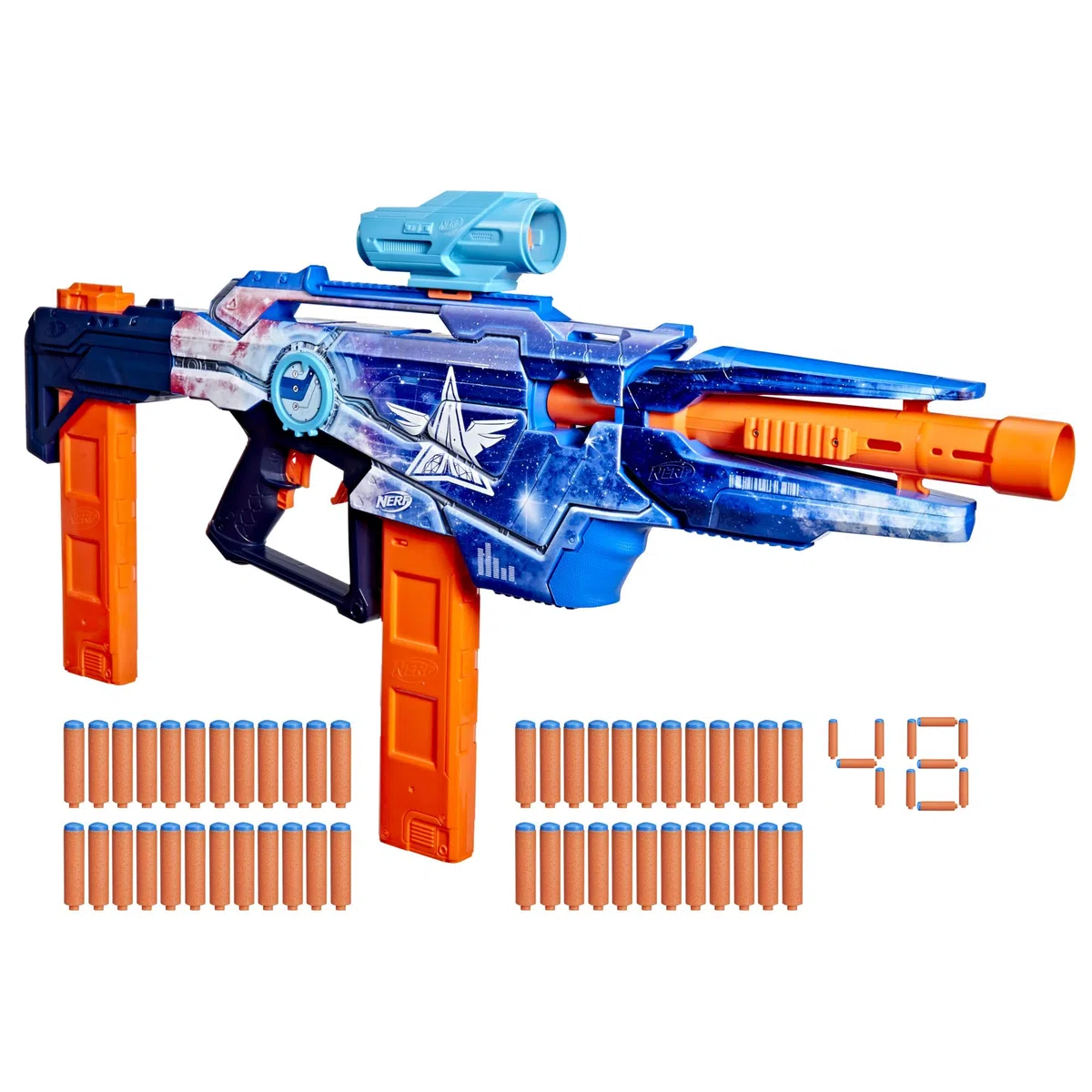 Nerf Loadout Galactic Commander Blaster und 48 N1 Darts