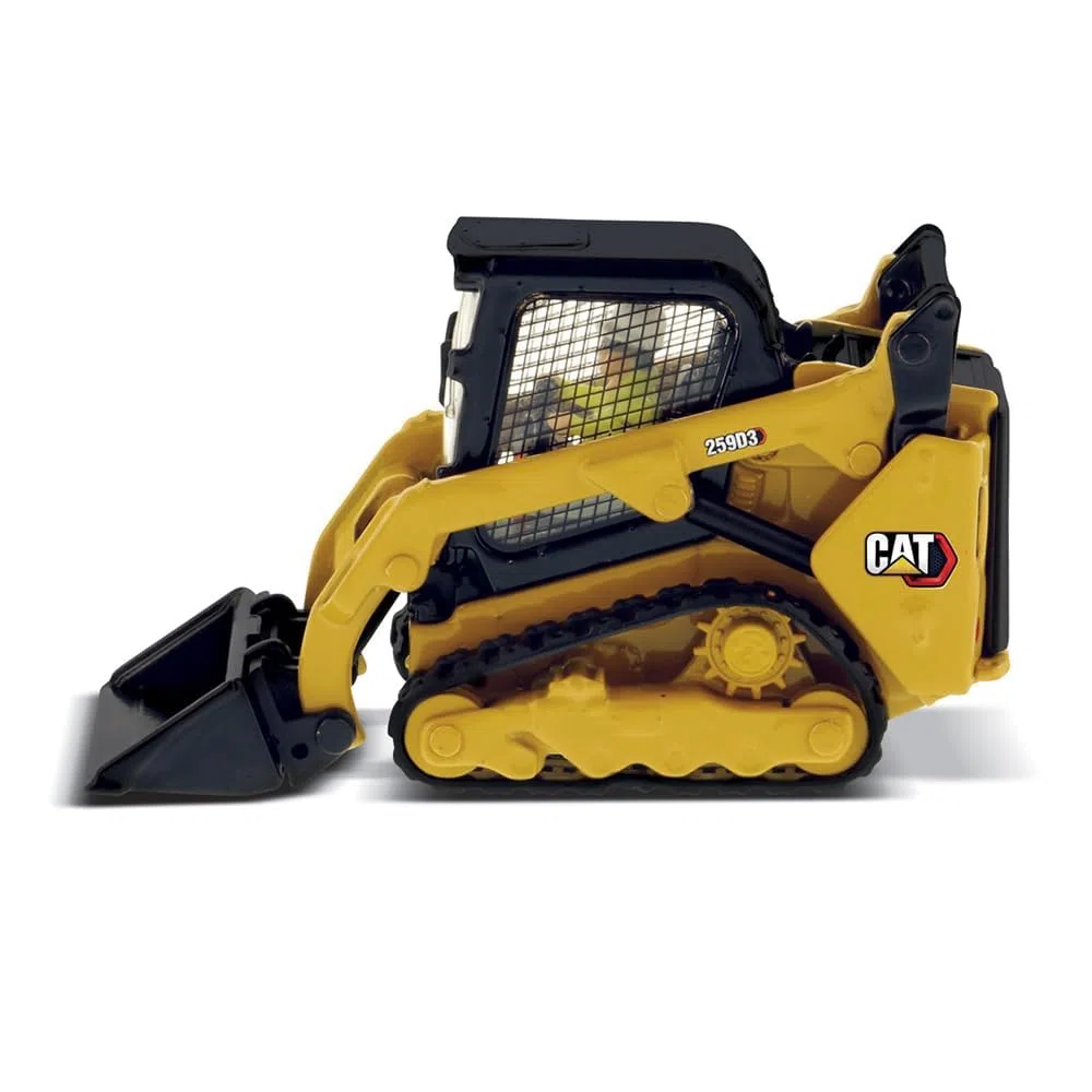 Diecast Masters 85677 - Cat 259D3 Multi Terrain Loader, Maßstab 1:50, ab 14 Jahren, in Blechdose, für Sammler geeignet