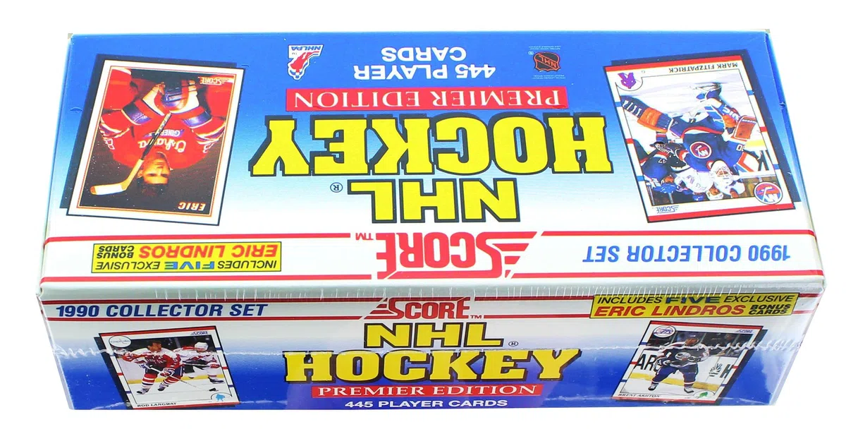 1990 Collector Set NHL Hockey Premier Edition 445 Player Set by Score