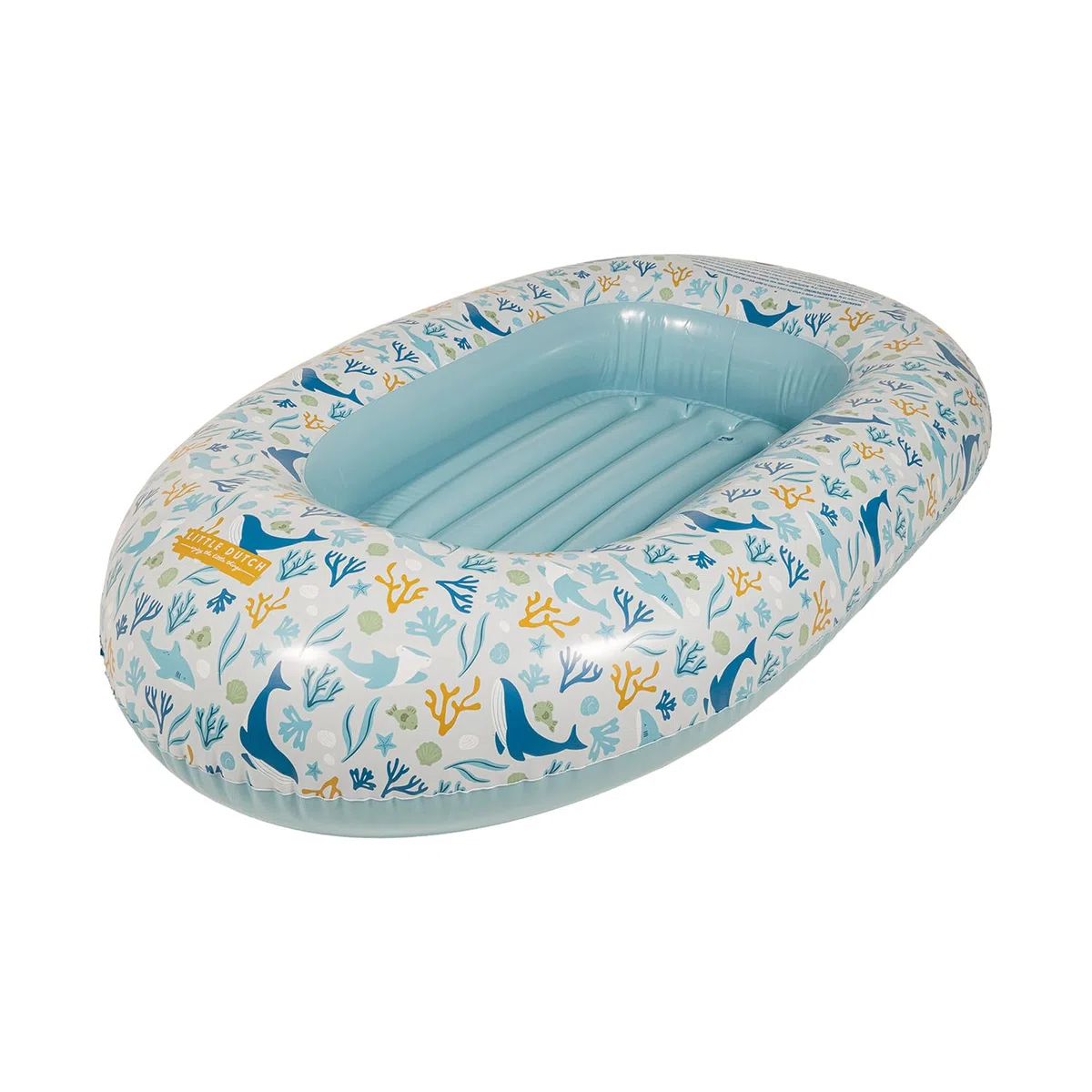 Little Dutch Boot aufblasbar für Kinder - Ocean Dreams blau