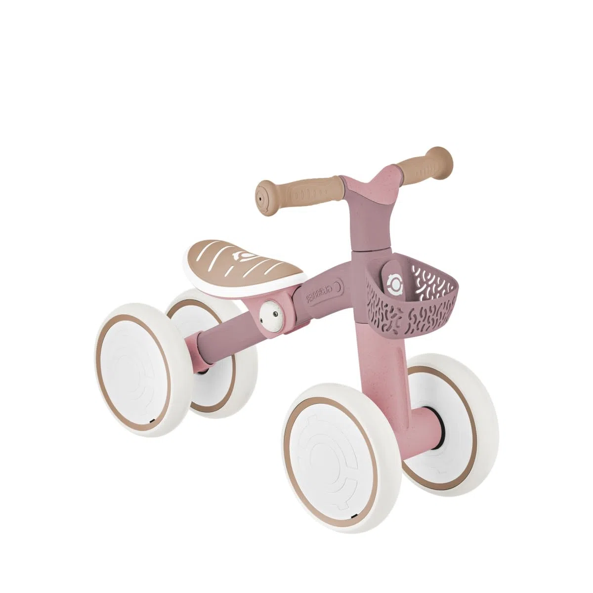 Globber Learning Bike – Aufsitzrad, Lernrad, 7 Zoll Eva-Bereifung, 4-rädrig