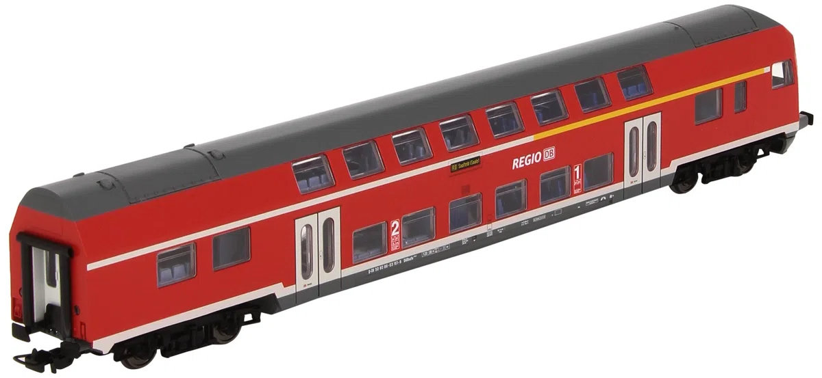 Piko 57621 - Doppelstockwwagen DBbuzf778 DB Regio VI, Rot
