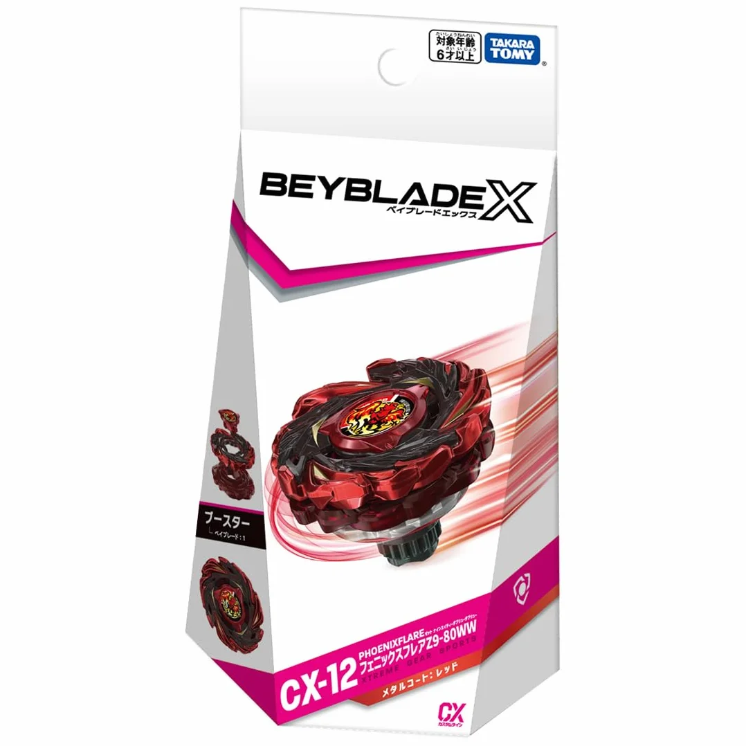 Takara Tommy Beyblade X Beyblade X CX-12 Booster Phoenix Flare Z9-80WW
