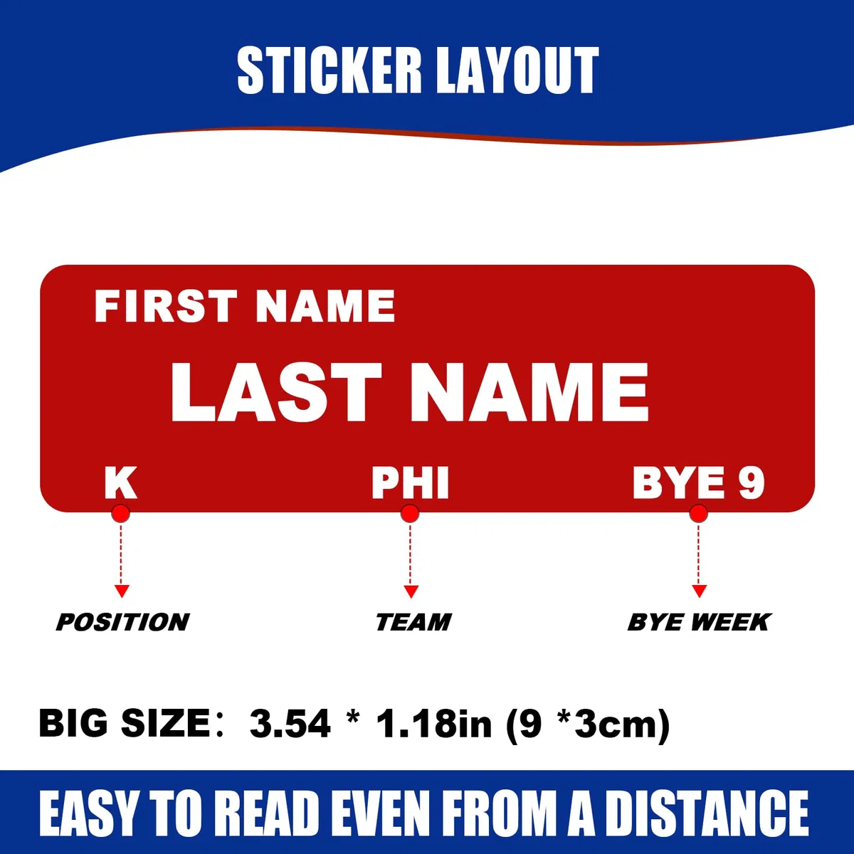 Happy Aplenty 2026 Fantasy Football Draft Board Kit, 14 Teams x 20 Runden, extra großes 15 x 100 cm Draft Board mit aktualisierten 600+ Spieler-Aufklebern, Blanko-Etiketten & Saisonplan 2026-2027