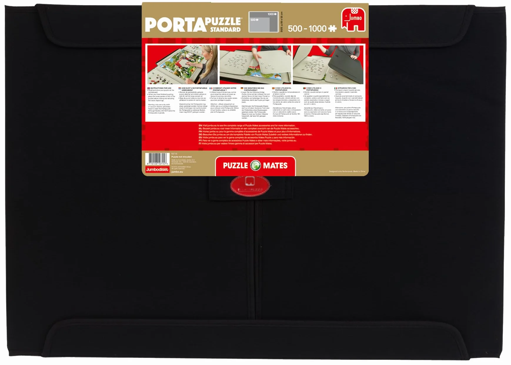 Jumbo Spiele Portapuzzle - Große Puzzlematte bis 1000 Teile Puzzlezubehör