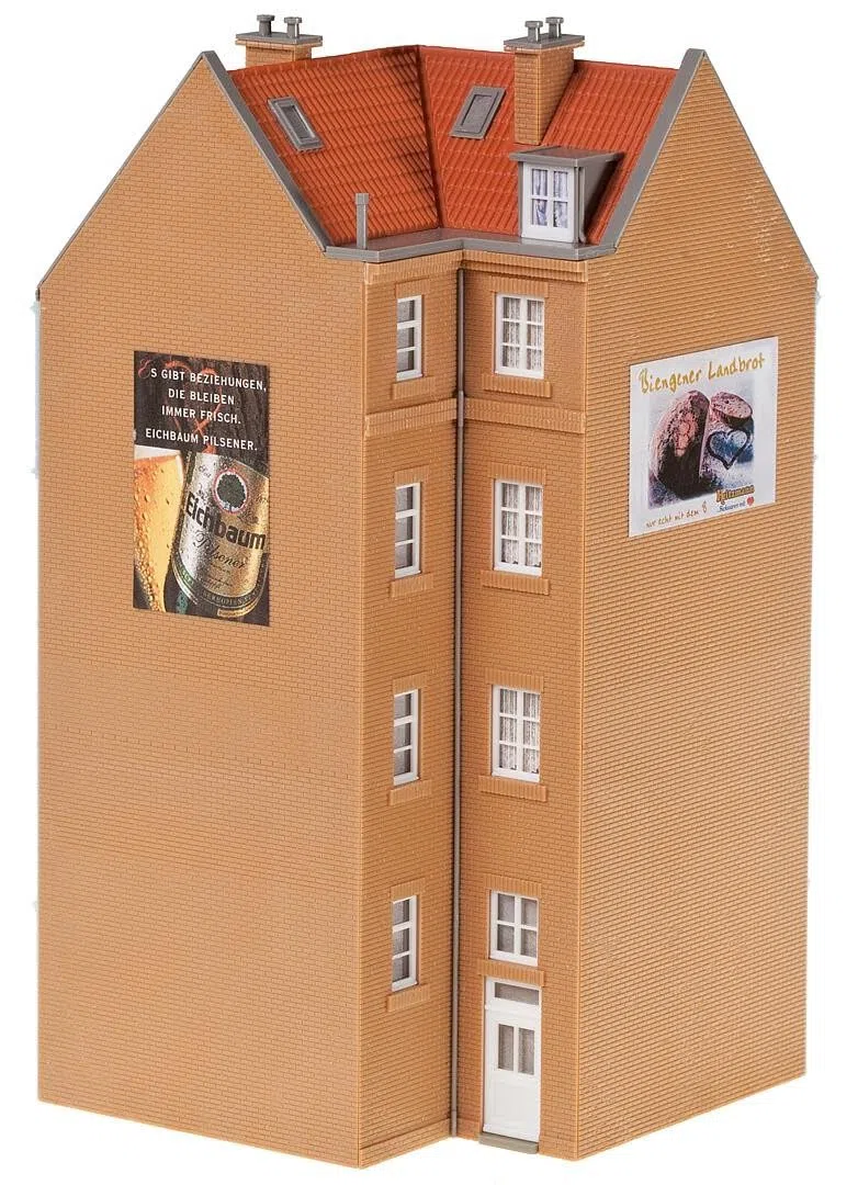 FALLER 130906 - Stadteckhaus „Goethestr. 63“, 4-stöckig