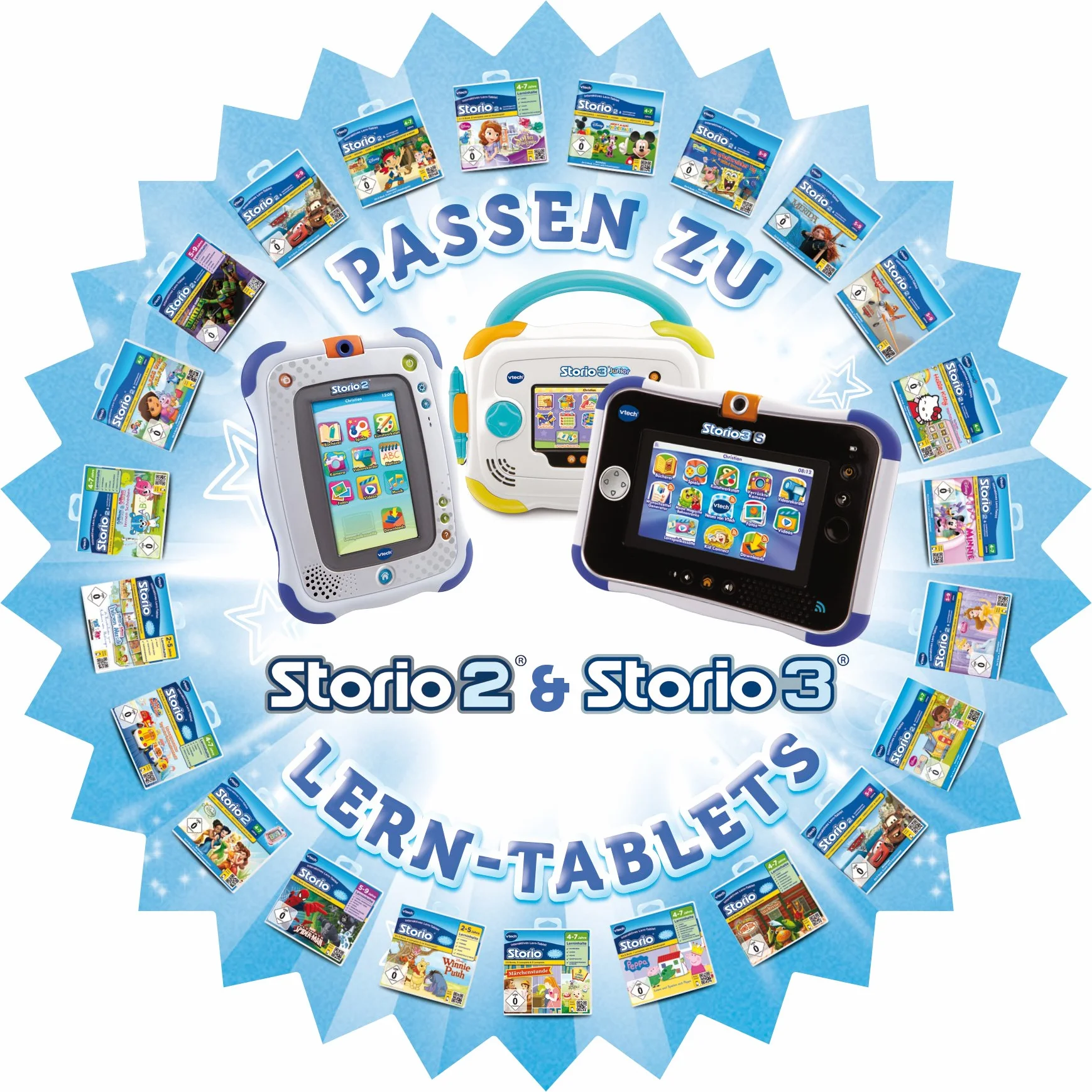 VTech 80-231604 - Storio 2 Lernspiel, Jake und die Nimmerland Piraten