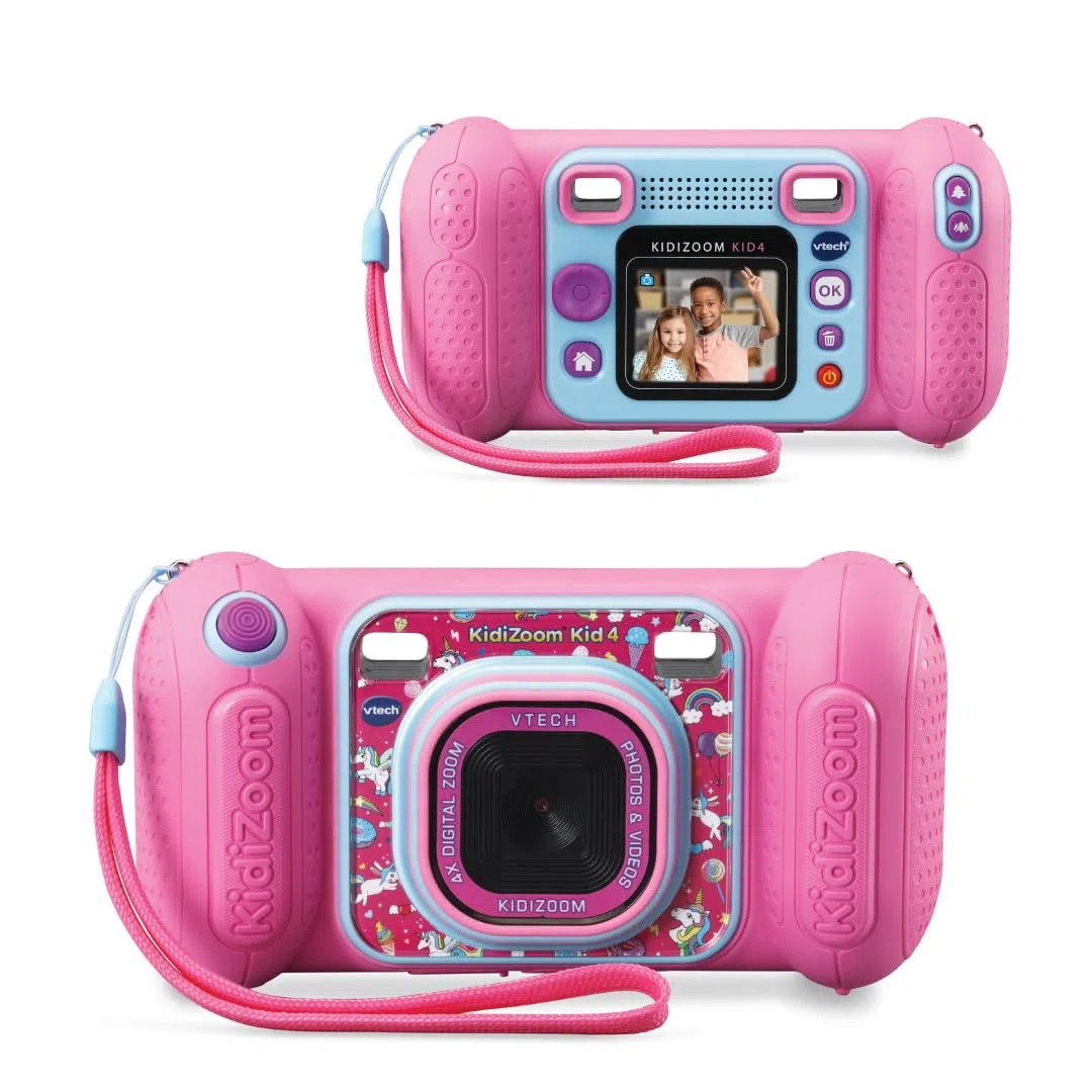VTech KidiZoom Kid 4 pink - Digitalkamera für Kinder