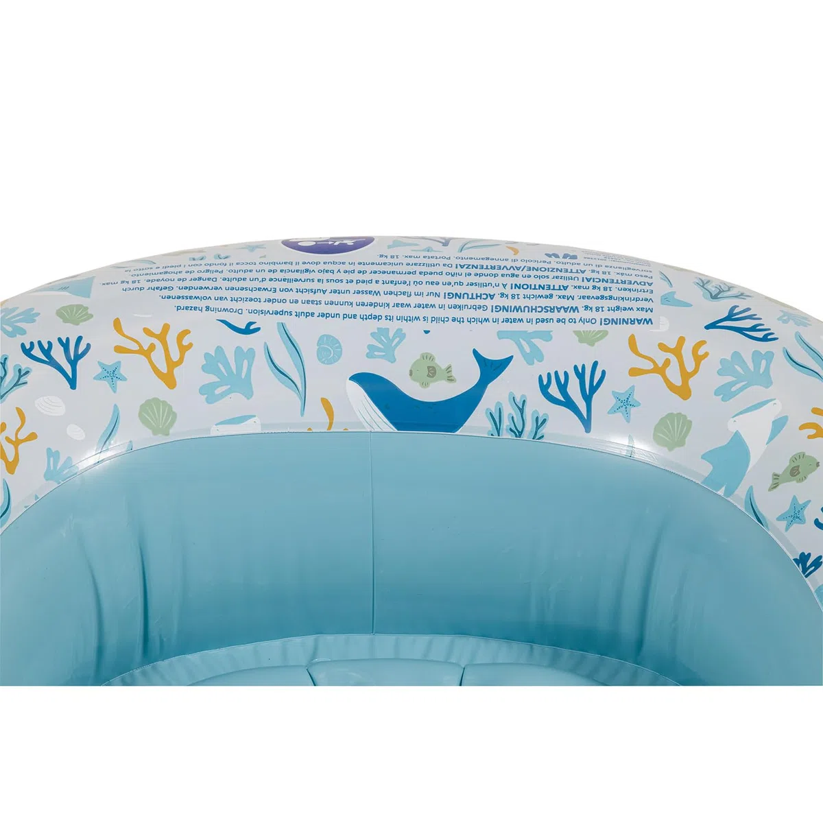 Little Dutch Boot aufblasbar für Kinder - Ocean Dreams blau