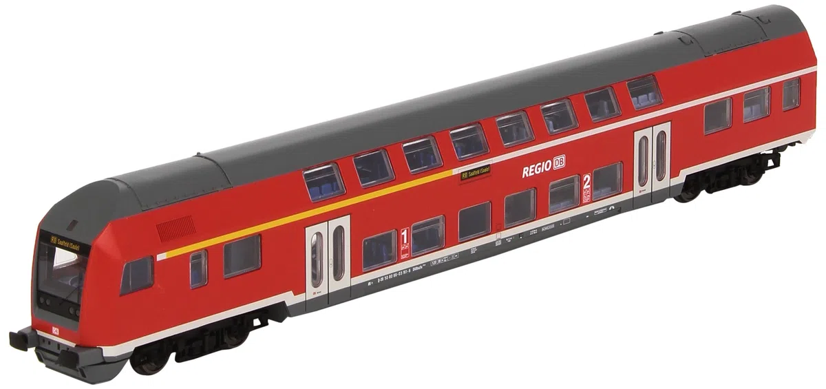 Piko 57621 - Doppelstockwwagen DBbuzf778 DB Regio VI, Rot