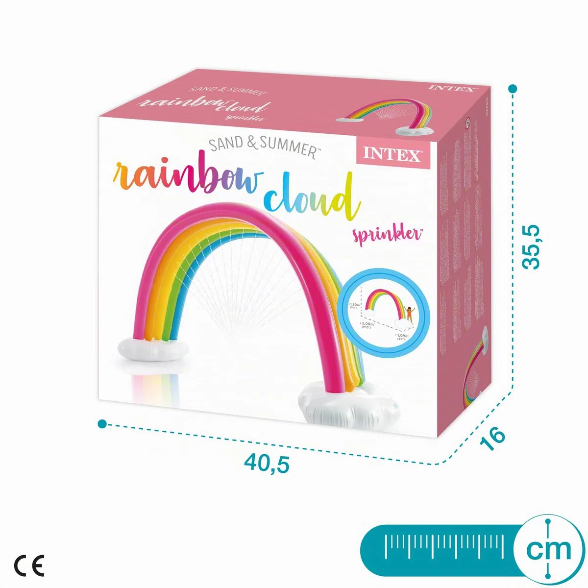 Intex Rainbow Cloud Sprinkler